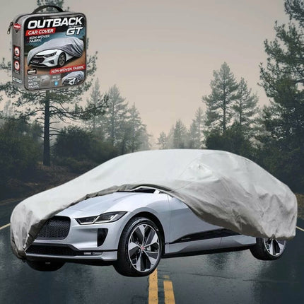 Silvershield Outdoor Car Cover for Jaguar XE 2015 - Current (X760) L - Grey