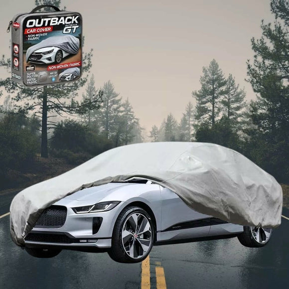 Silvershield Outdoor Car Cover for Jaguar XE 2015 - Current (X760) L - Grey