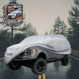 Silvershield Outdoor Car Cover for Ford F-150 LARIAT 2023 - Current XXLC - Grey