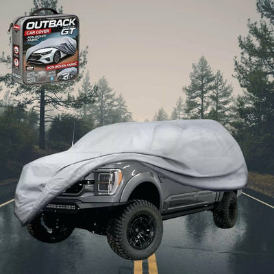 Silvershield Outdoor Car Cover for Ford F-150 LARIAT 2023 - Current XXLC - Grey
