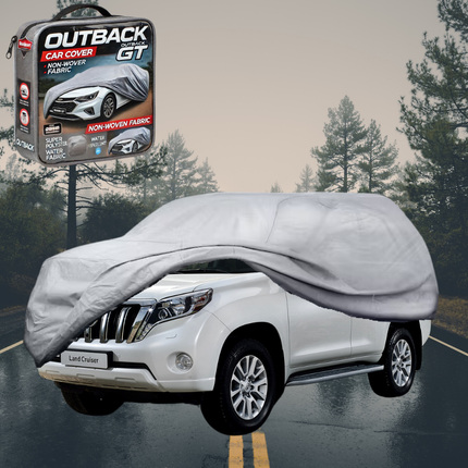 Silvershield Outdoor Car Cover for Toyota Prado 2013 - 2024 (J150) XL - Grey