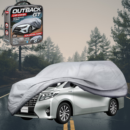 Silvershield Outdoor Car Cover for Toyota Alphard 2015 - 2023 (AH30) XL - Grey