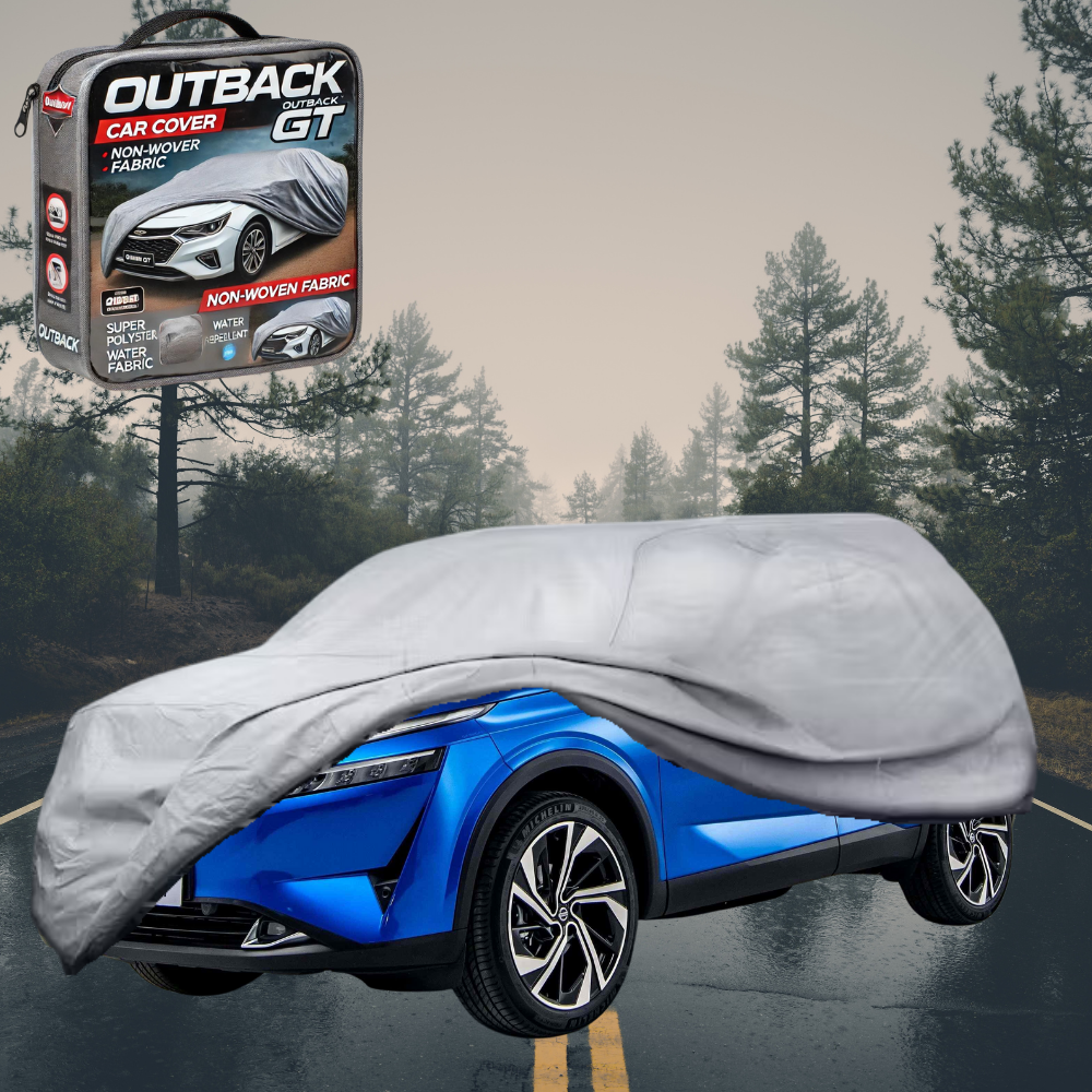 Silver Shield Outdoor Car Cover for Nissan QASHQAI 2022 - Current (J12) LC - Grey