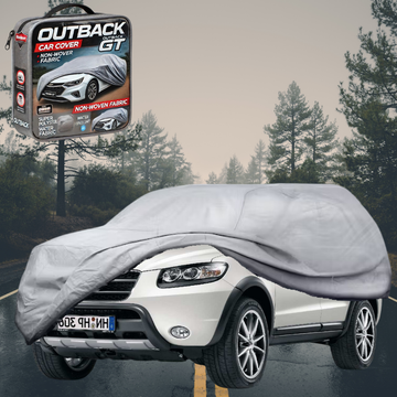 Silvershield Outdoor Car Cover for Hyundai Santa Fe 2006 - 2012 CM - LC - Grey