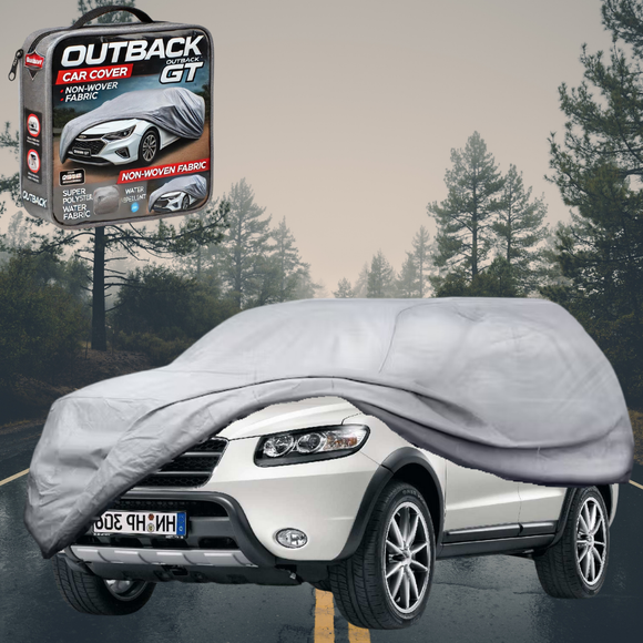 Silvershield Outdoor Car Cover for Hyundai Santa Fe 2006 - 2012 CM LC - Grey