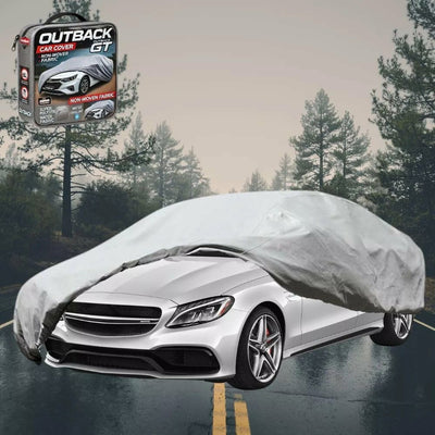 Silvershield Outdoor Car Cover for Mercedes-Benz C-class 2014 - 2021 Sedan (W205) L - Grey