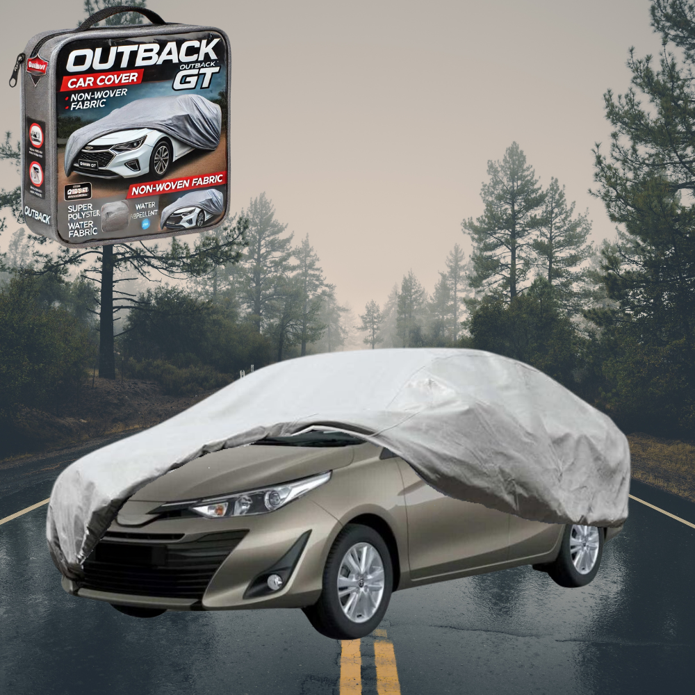 Silver Shield Outdoor Car Cover for Toyota Yaris 2020 - Current M - Grey