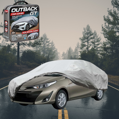 Silvershield Outdoor Car Cover for Toyota Yaris 2020 - Current M - Grey