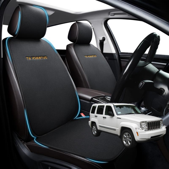 Car Front Seat Cushion Pad for Jeep Cherokee 2008 - 2013 (KK) - Pressure Relief - 27 x 26 x 10 cm