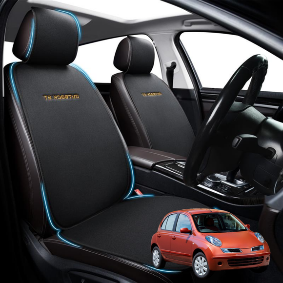 Car Front Seat Cushion Pad for Nissan Micra 2007 - 2010 (K12) - Pressure Relief - 27 x 26 x 10 cm