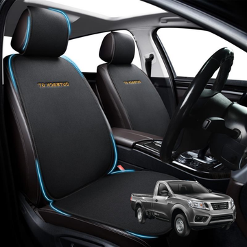 Car Front Sideless Seat Cushion for Nissan Navara Single Cab 2015 - Current (NP300/D23) - Pressure Relief - 27 x 26 x 10 cm