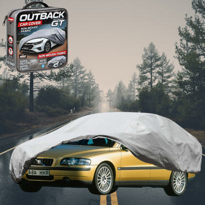 Silvershield Outdoor Car Cover for Volvo S60 2000 - 2009 (Mk I, Mk I Facelift) L - Grey