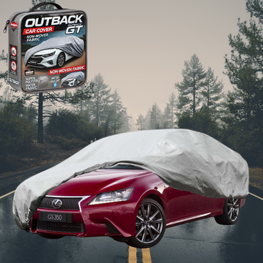 Silvershield Outdoor Car Cover for Lexus GS 2012 - 2020 10R, 11R, 12R - L - Grey