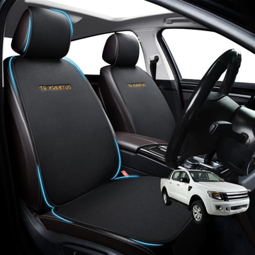 Car Front Sideless Seat Cushion for Ford Ranger 2012 - 2015 (PX Dual Cab Ute) - Pressure Relief - 27 x 26 x 10 cm