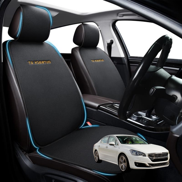 Car Front Seat Cushion Pad for Peugeot 508 2010 - 2018 (W23) - Pressure Relief - 27 x 26 x 10 cm