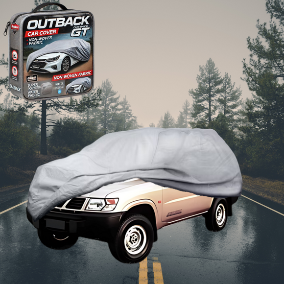 Silvershield Outdoor Car Cover for Nissan Patrol Y61 1997 - 2016 Single Cab/Chassis Front Only(Y61) XL - Grey