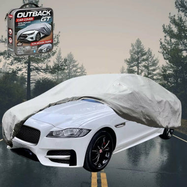 Silvershield Outdoor Car Cover for Jaguar XF 2016 - Current (X260) - XXL - Grey