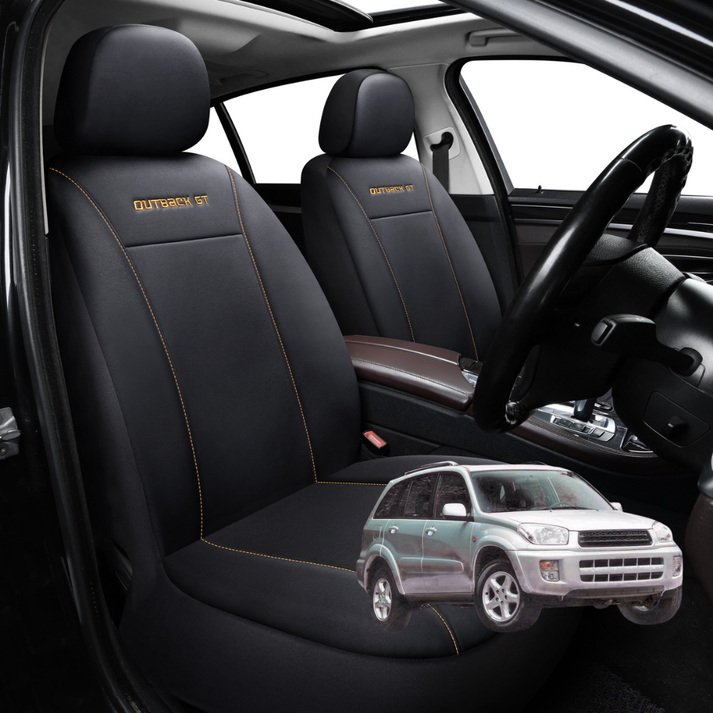 Car Front Seat Cover for Toyota RAV4 1994 - 2000 4-Door (XA10) - Black - 27 x 26 x 10 cm