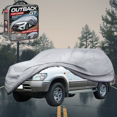 Silvershield Outdoor Car Cover for Toyota Prado 1996 - 2003 90 Series LC - Grey