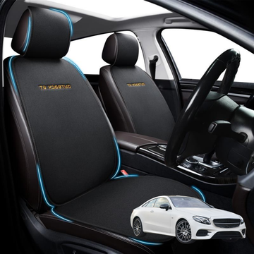 Car Front Sideless Seat Cushion for Mercedes-Benz E-Class 2017 - Current Coupe/Cabriolet (C238 A238) - Pressure Relief - 27 x 26 x 10 cm