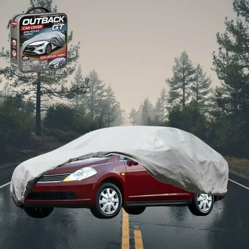Silver Shield Outdoor Car Cover for Nissan Tiida 2006 - 2013 C11 L - Grey