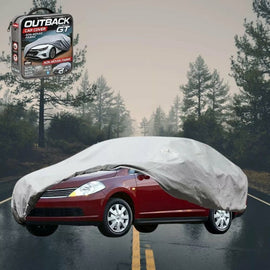 Silvershield Outdoor Car Cover for Nissan Tiida 2006 - 2013 C11 L - Grey