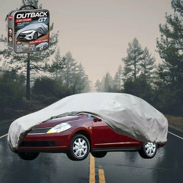 Silvershield Outdoor Car Cover for Nissan Tiida 2006 - 2013 C11 - L - Grey