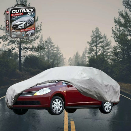 Silvershield Outdoor Car Cover for Nissan Tiida 2006 - 2013 C11 L - Grey