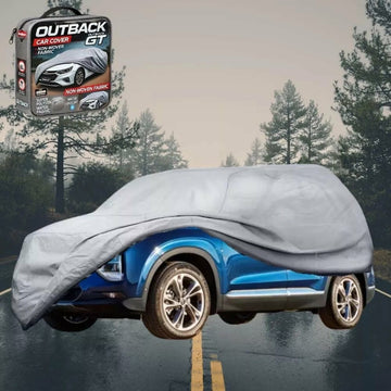 Silvershield Outdoor Car Cover for Hyundai Santa Fe 2019 - 2024 (TM) - XXL - Grey