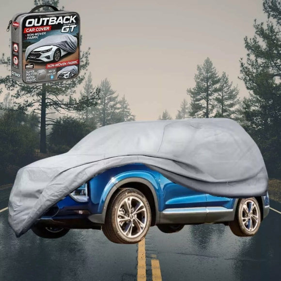 Silvershield Outdoor Car Cover for Hyundai Santa Fe 2019 - 2024 (TM) XXL - Grey