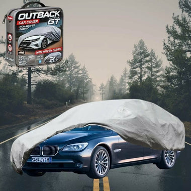 Silvershield Outdoor Car Cover for BMW 7 Series 2009 - 2015 (F01 F02 F03 F04) - L - Grey