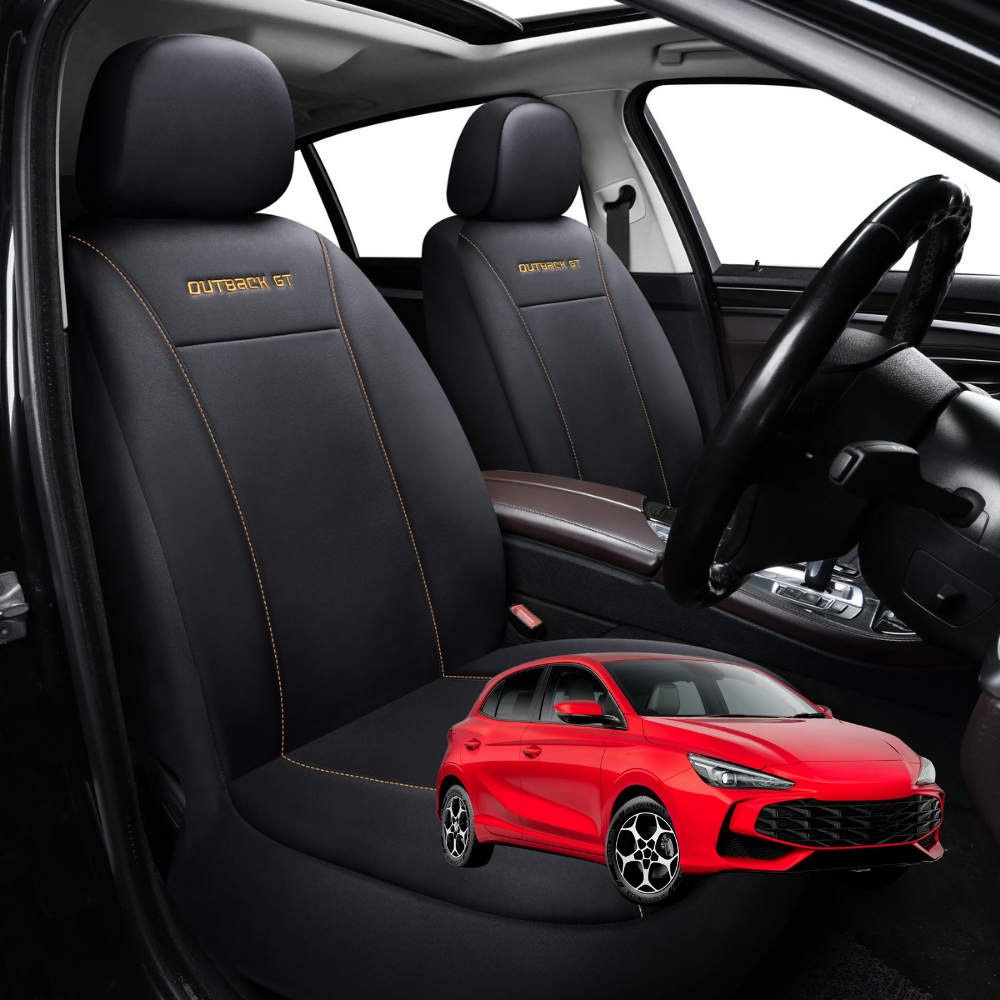 Car Front Seat Cover for MG 3 2024 - Current (Hybrid+) - Black - 27 x 26 x 10 cm