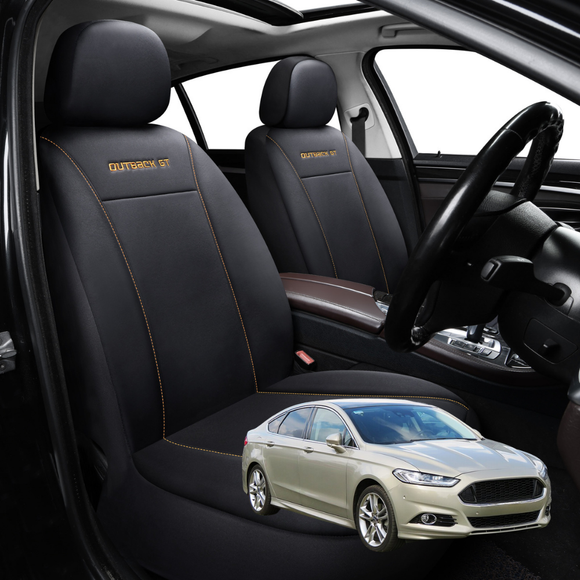 Car Front Seat Cover for Ford Mondeo 2015 - 2019 (MD/MK5) - Black - 27 x 26 x 10 cm