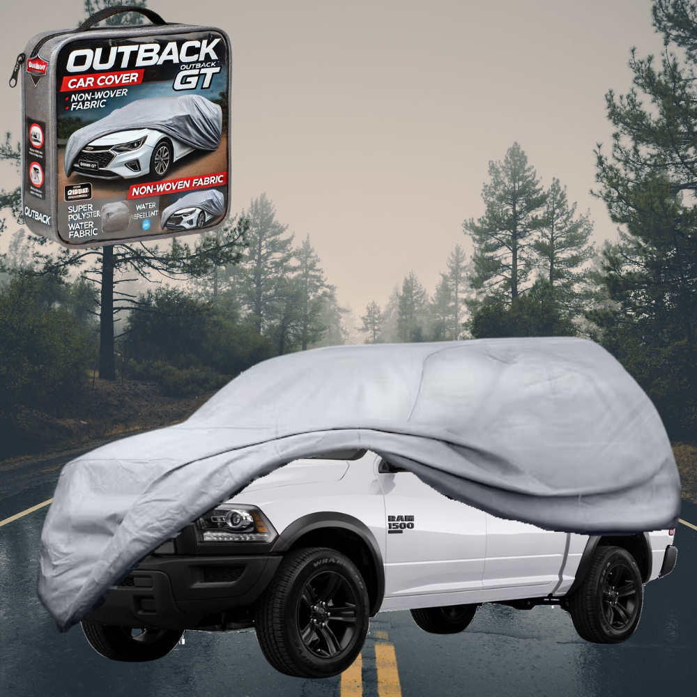 Silvershield Outdoor Car Cover for RAM 1500 Express 2019 - Current (DT) XXLC - Grey