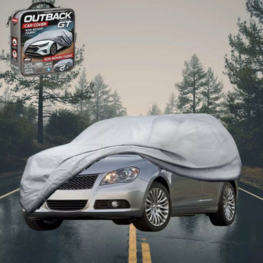 Silvershield Outdoor Car Cover for Suzuki Kizashi 2010 - 2016 FR - L - Grey