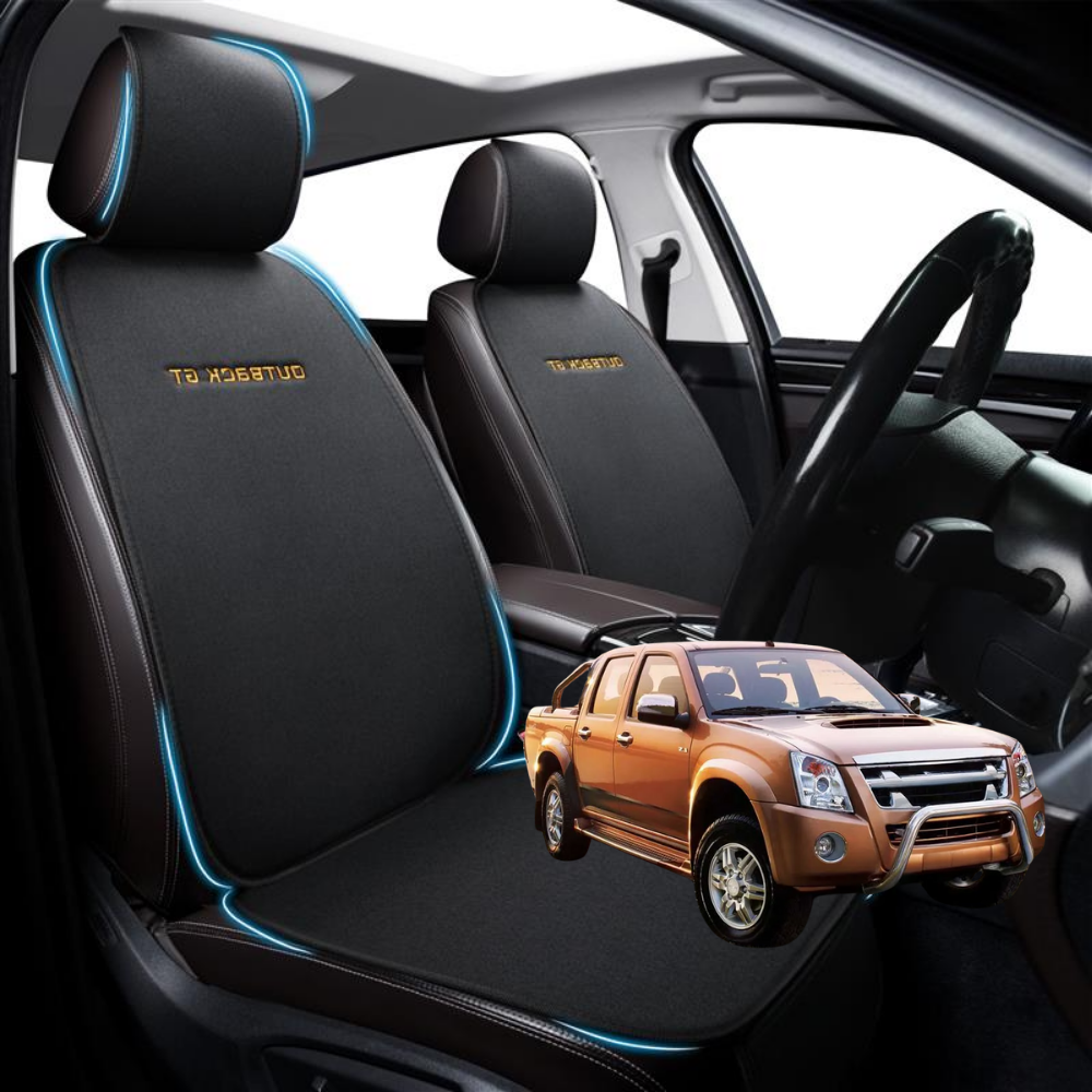 Car Front Seat Cushion Pad for Isuzu D-Max Crew Cab 2008 - 2011 - Pressure Relief - 27 x 26 x 10 cm