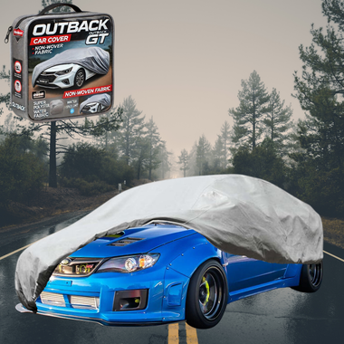 Silvershield Outdoor Car Cover for Subaru WRX 2008 - 2014 - L - Grey