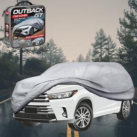 Silvershield Outdoor Car Cover for Toyota Kluger 2014 - 2020 (XU50) XL - Grey