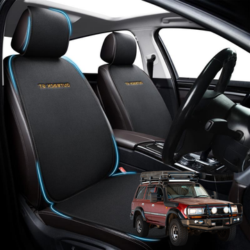 Car Front Sideless Seat Cushion for Toyota LandCruiser 80 1990 - 1998 - Pressure Relief - 27 x 26 x 10 cm