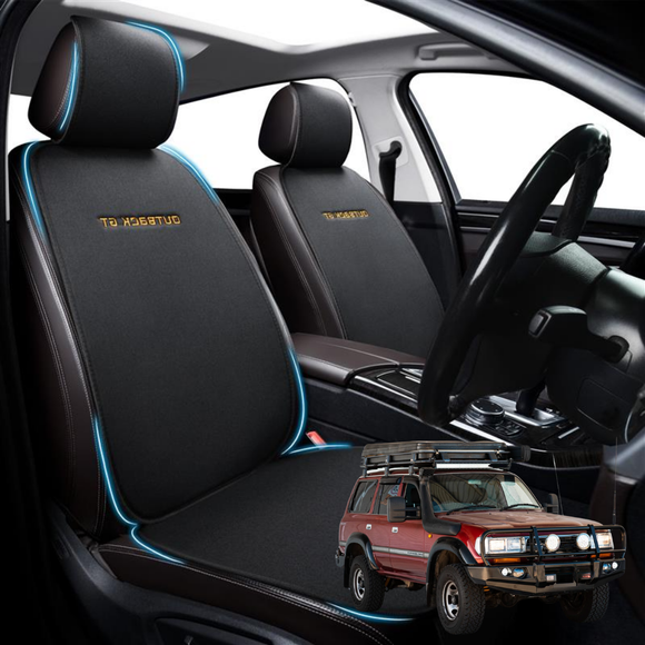 Car Front Seat Cushion Pad for Toyota LandCruiser 80 1990 - 1998 - Pressure Relief - 27 x 26 x 10 cm