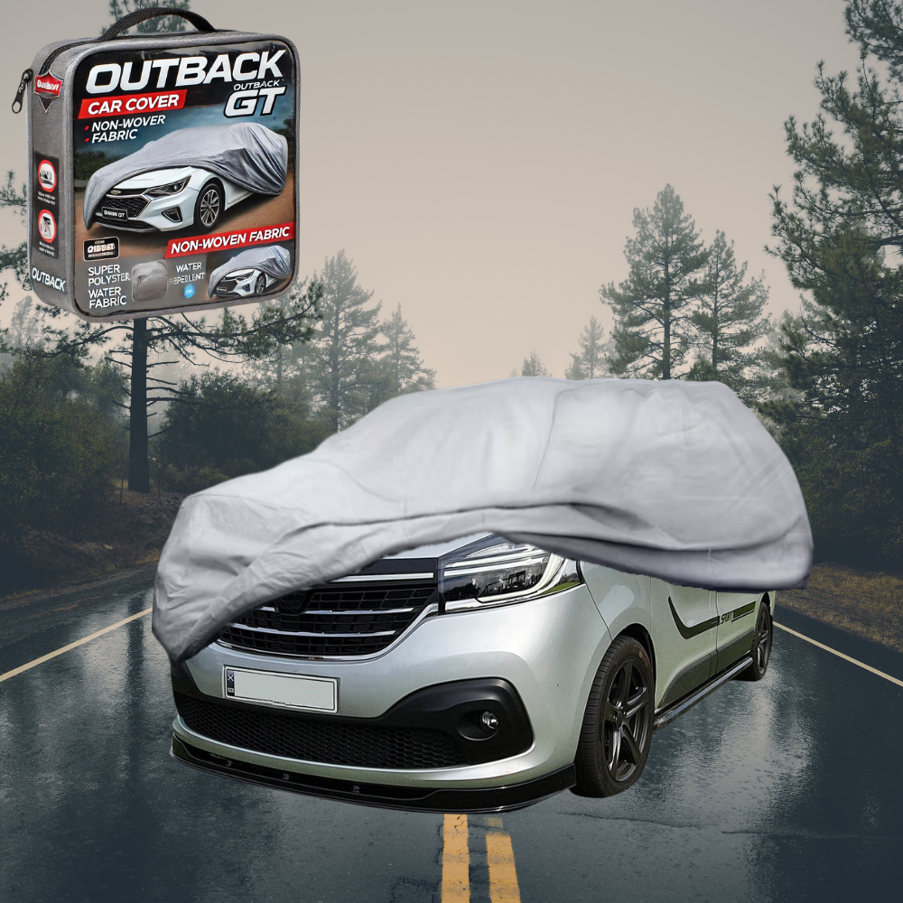 Silvershield Outdoor Car Cover for Renault Trafic 2014 - Current (X82) XXLC - Grey