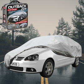 Silvershield Outdoor Car Cover for VolksWagen Golf 2003 - 2009 Hatch (MK5) L - Grey