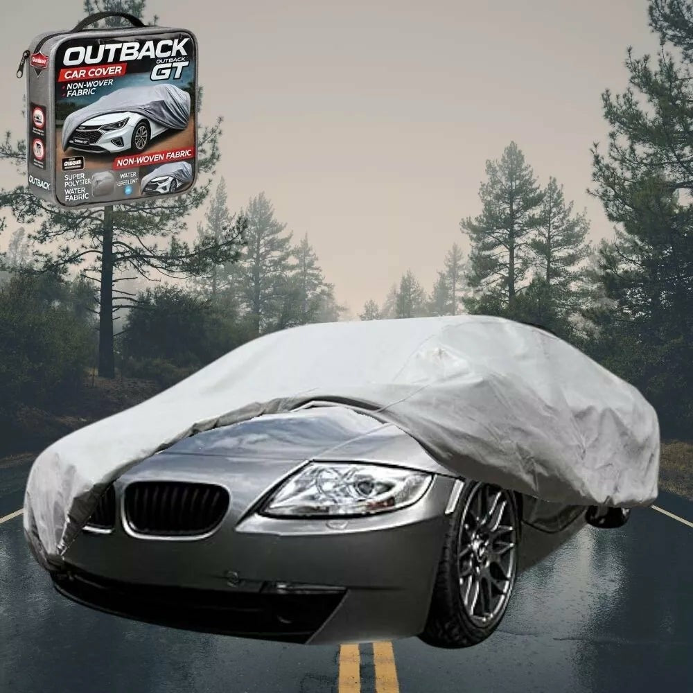Silver Shield Outdoor Car Cover for BMW Z4 Roadster 2002 - 2008 (E85 E86) L - Grey