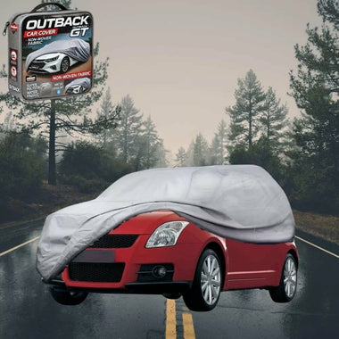 Silvershield Outdoor Car Cover for Suzuki Swift Sport 2005 - 2012 (RS, FZ) - L - Grey