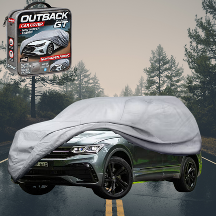 Silvershield Outdoor Car Cover for VolksWagen Tiguan 2016 - 2023 (Allspace) LC - Grey