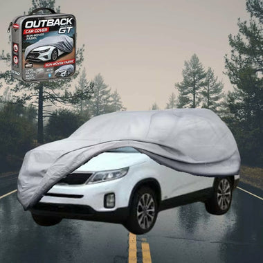 Silvershield Outdoor Car Cover for Kia Sorento 2009 - 2015 (XM) - LC - Grey