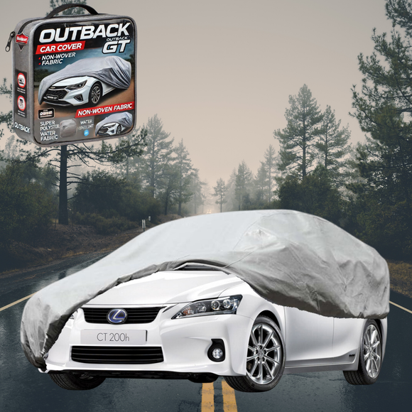 Silvershield Outdoor Car Cover for Lexus CT 2010 - Current 10R L - Grey