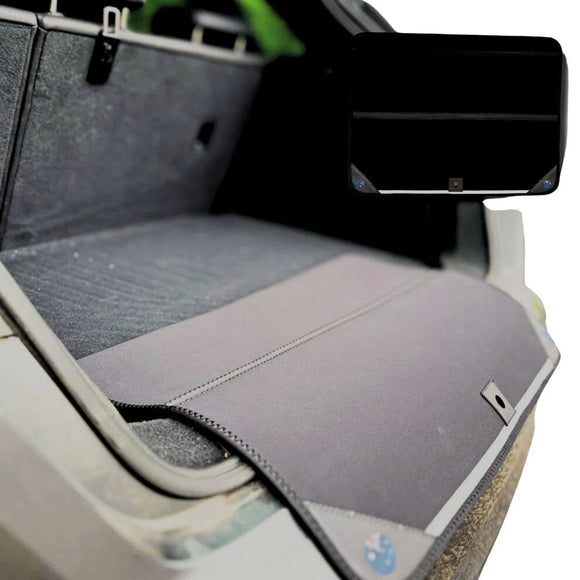 Rear Cargo Boot Bumper Protector for Kia Niro 2016 - 2022 (DE) - XL (98 x 55) - Black