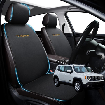 Car Front Sideless Seat Cushion for Jeep Renegade 2015 - 2020 - Pressure Relief - 27 x 26 x 10 cm