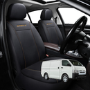 Car Front Seat Cover for Toyota Hiace Van 2019 - Current (LWB) - Black - 27 x 26 x 10 cm-1